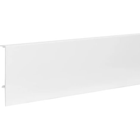 Couvercle pour plinthe SL15100 Pure HAGER SL151002F9016