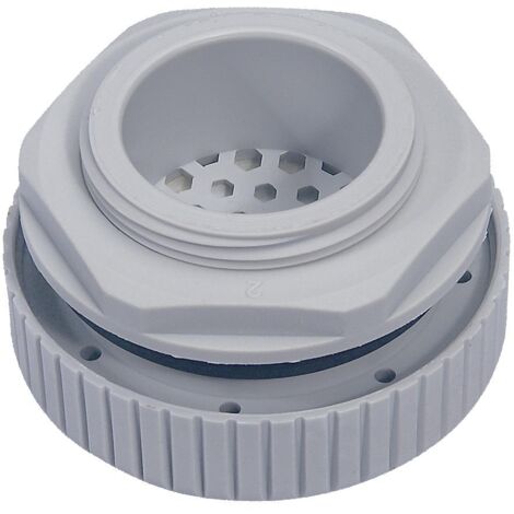 Aérateur IP66 IK08 pour coffrets diamètre 40,5mm RAL7035 (036577)
