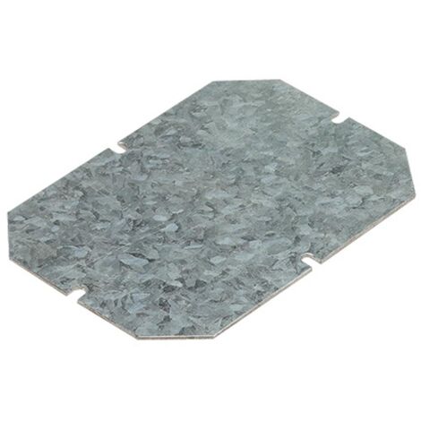 Plaque de montage métal épaisseur 15/10e pour boîtiers industriels 270x170mm LEGRAND 035814 (1/2)