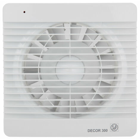 Aérateur - DECOR-300 CZ UNELVENT - 401439 Clapet anti-retour - débit: 280 m3/h - diam.: 146,5 mm
