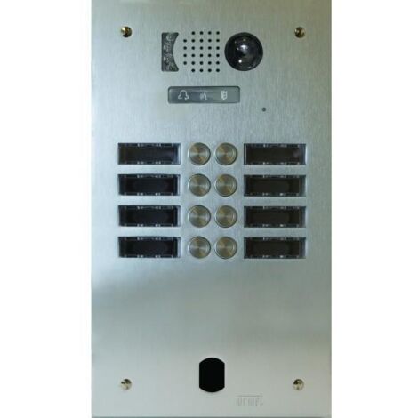 Plaque video alu 2r 8 bp 2VOICE URMET V83/208