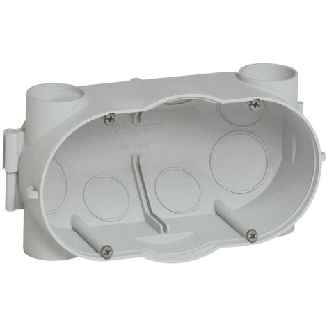 Boîte universelle associable Batibox pour béton 2 postes profondeur 58mm LEGRAND 081942