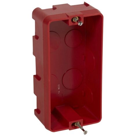 Boîte Batibox maçonnerie pour prise rasoir Céliane profondeur 50mm LEGRAND 080155