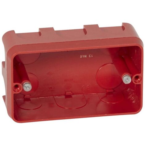 Boîte multiposte Batibox maçonnerie pour 3 modules Mosaic profondeur 40mm LEGRAND 080149 (1/3)