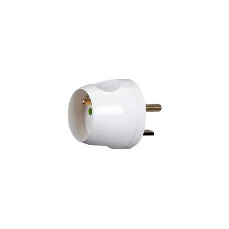 Kinedo – Adaptateur électrique 2P+T 16A vers prise 20A – Capacité 3680W – Pour installations électriques spécifiques – LEGRAND 090034 (1/4)