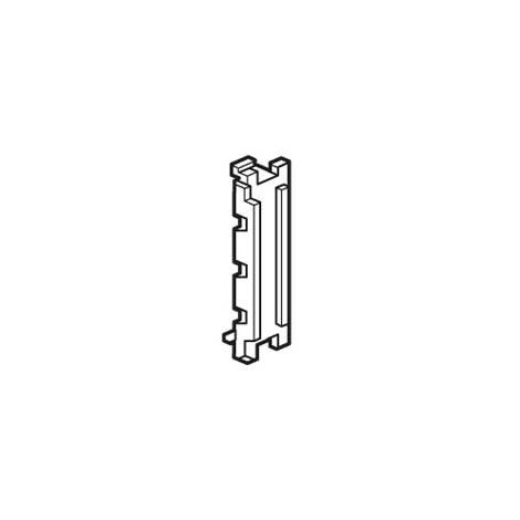 Obturateur Batibox pour supports références 080252, 080258 et 080264 équipés de 4 modules LEGRAND 079104