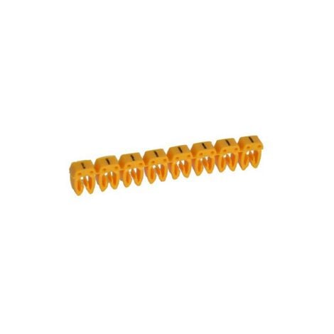 300 Repères CAB 3 pour filerie 1,5mm² à 2,5mm² avec signe conventionnel moins LEGRAND 038283