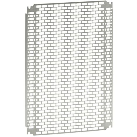Plaque perforée Lina 25 pour coffret Atlantic, Atlantic Inox et Marina hauteur 300 x largeur 300 LEGRAND 036091