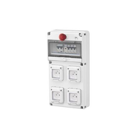 COFFRET 4 X 2P+T 10/16A + AU GEWISS FR60148N