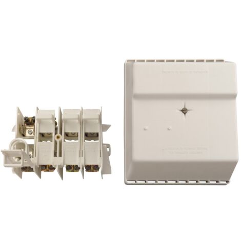 Michaud – Coffret coupe-circuit tétrapolaire 22x58 mm – Fusibles cylindriques AD – Protection efficace pour installations électriques