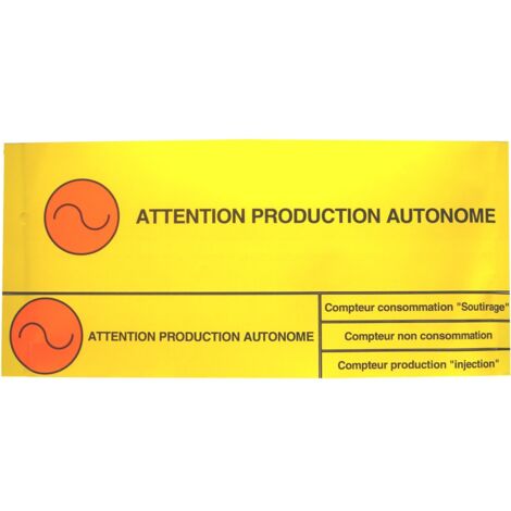 Lot 20 étiquette production autonome MICHAUD P348 (1/4)