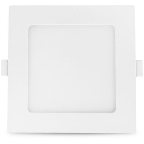 Plafonnier LED PC Blanc 147x147mm 10W 4000K SLIMY MIIDEX 77522