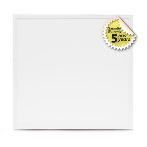 Vision-El – Dalle LED 36W 600x600 mm IP44 – Blanc neutre 4000K – Aluminium et PC – Pour environnements humides – Installation rapide et facile - blanc-neutre-4000k (1/6)