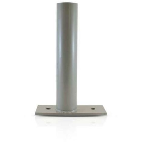 SUPPORT MURAL TETE DE LAMPADAIRE FIXE GRIS A06 (1/2)