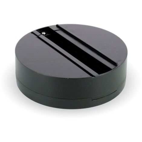 Patère Noire pour rail 3A MIIDEX VISION-EL 82030