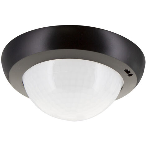 Lentille PD4N de couleur noir mat RAL9005 LUXOMATnet 93733 (1/3)