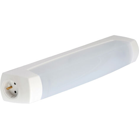 Eo S19 LED 400lm 3000K PC 2P+T blanc L'EBENOID 055314 (1/5)