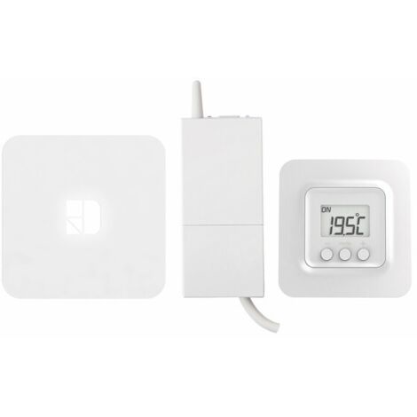thermostat ambiance radio - pack tybox 5300 - connecté - delta dore 6053083