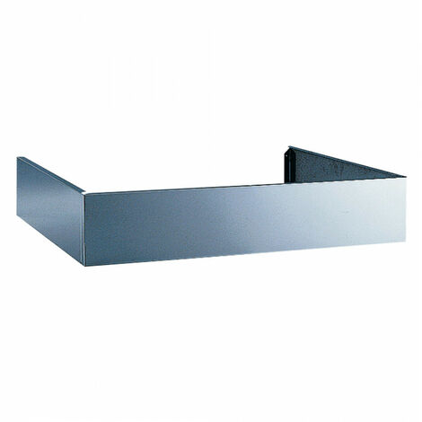 Bandeau habillage standard inox hauteur 500 mm pour hottes MAXFIL S&P (UNELVENT) 989722