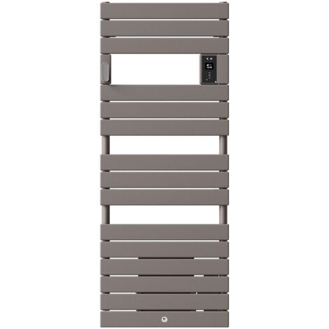 Radiateur sèche-serviettes Riviera 2, Gris roche, 500 W, Standard - THERMOR - 497527
