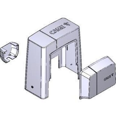 Groupe couvercle BK gris foncé CAME 88001-0084 (1/5)