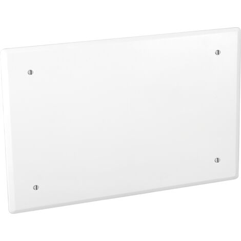 Eur Ohm – Couvercle boîte d'encastrement 193x133mm – Compatible boîtes 51014, 51004, 51034 – Plastique blanc RAL 9010 traité anti-UV – Norme NF EN 60695-2-23