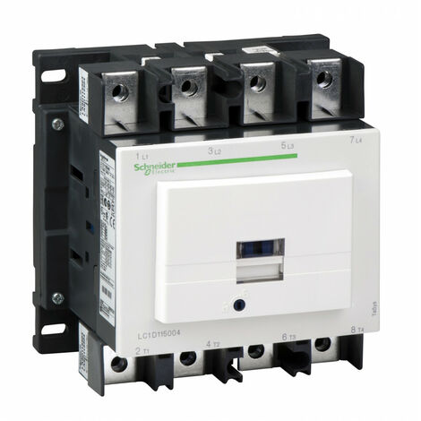 TeSys LC1D contacteur 4 Pôles AC-1 440V 200A bobine 230Vca SCHNEIDER LC1D1150046P7 (1/4)