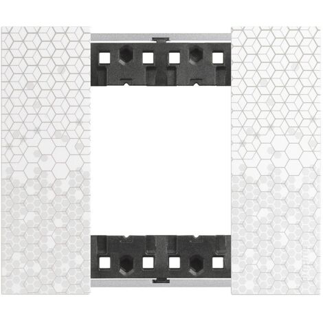 Bticino Living Now 2 Modules de Pixels de la couleur de KA4802MW