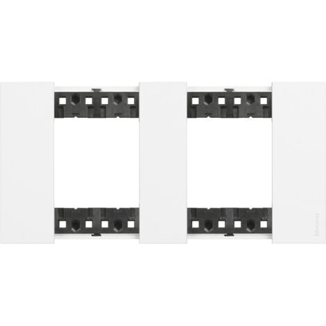 Plaque de finition Living Now Collection Les Blancs 2x2 modules finition Blanc (BTKA4802M2KW)