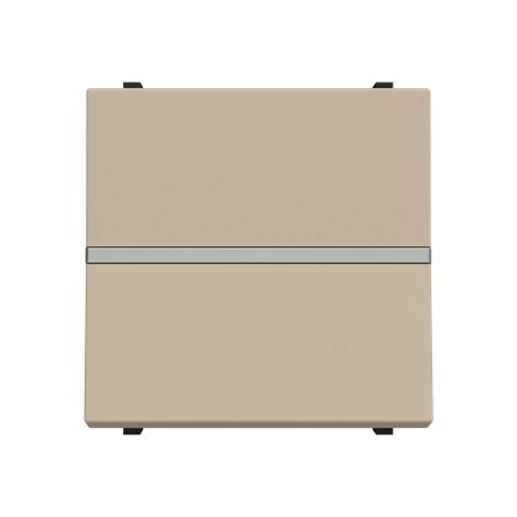 Zenit Interrupteur Bipolaire 2 Modules Champagne 2CLA220120N1901 ABB N2201.2CV (1/3)