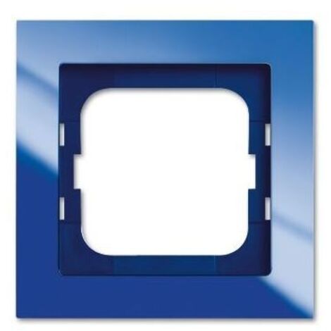 Plaque de finition busch-jaeger 1721-288 thermoplastique bleue (1/3)