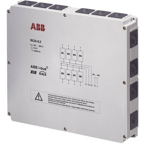 Contrôleur maison connectée abb rc/a8.2 8 canaux 29x8x34 cm (1/3)