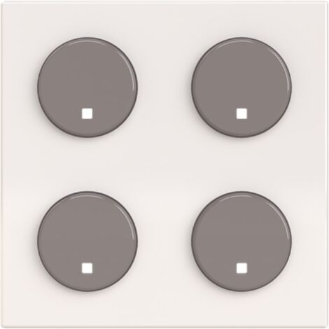 free@home Enjoliveur pour commande 4 touches blanc 2CLA222640N1102 ABB 590233 (1/3)