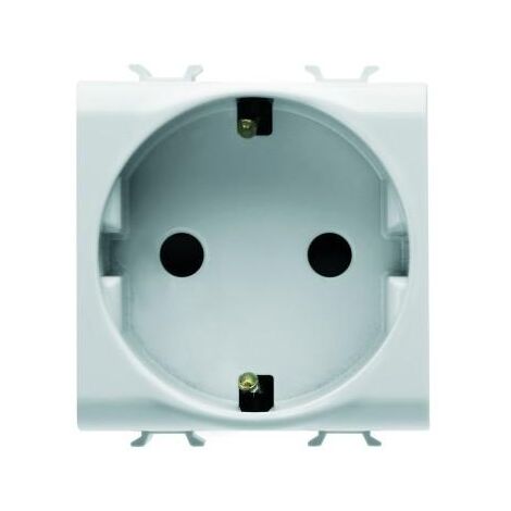 PRISE 2M 2 P+T 16A CÂB.RAPIDE AL.BLANCO GEWISS GW10241F (1/2)