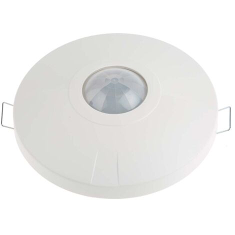 Détecteur de mouvement PIR ABB BasicLine, portée 7m, Sortie dépendante de la luminosité et du mouvement, détection 2,5 ( Prix pour 1 ) (1/2)