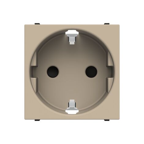 Zenit Prise Schuko Automatique Champagne 2CLA228860N1901 ABB N2288.6CV (1/3)