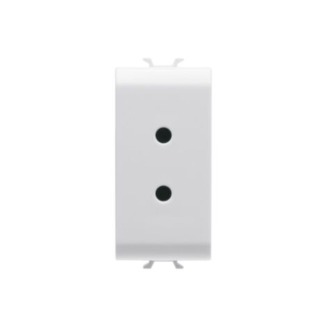 PRISE TBTS 2P 6A 24V 1M BLANC AB GEWISS GW10451AB (1/4)