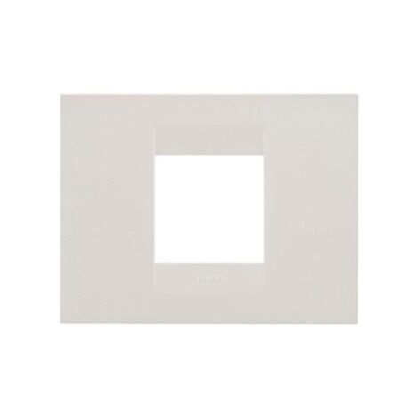 PLAQUE GEO 2P IVOIRE GEWISS GW16402TI