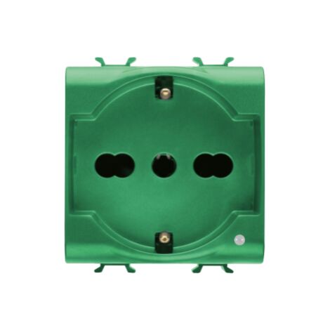 PRISE 2M 2P+T 16A BIV. STD I/D VERT AB GEWISS GW10224AB (1/4)