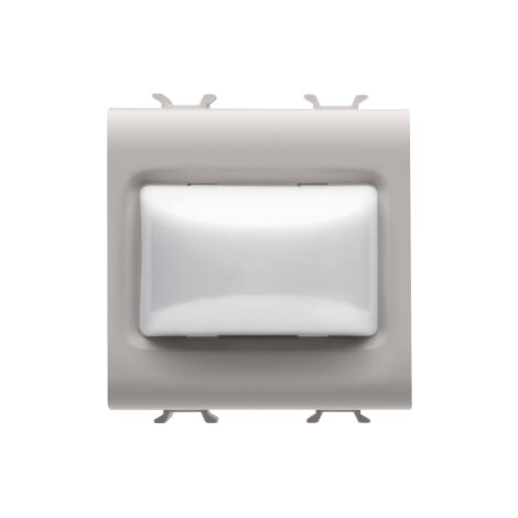 VOYANT SAILLANT TRANSPARENT 3W 2M BEIGE GEWISS GW13631 (1/2)