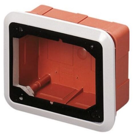 Boîte Gewiss d'encastrement pour prises verrouillées horizontales GW66681