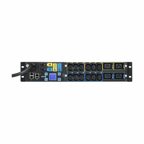 PDU MA 2U (309 32A 1P)12XC13:4XC19 EMAH06 EATON EMAH06 (1/4)