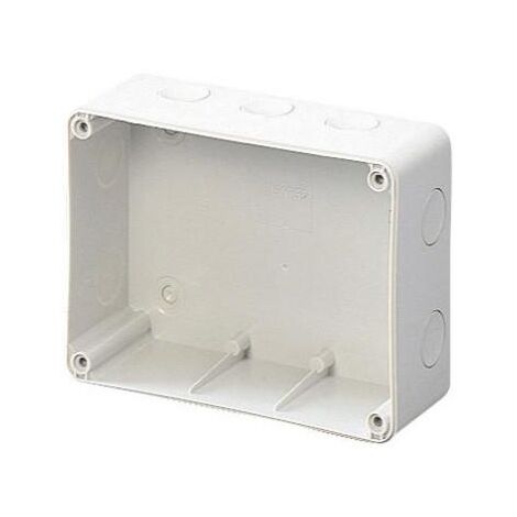 Boîte de fond Gewiss pour prise verrouillée avec fusibles GW66677