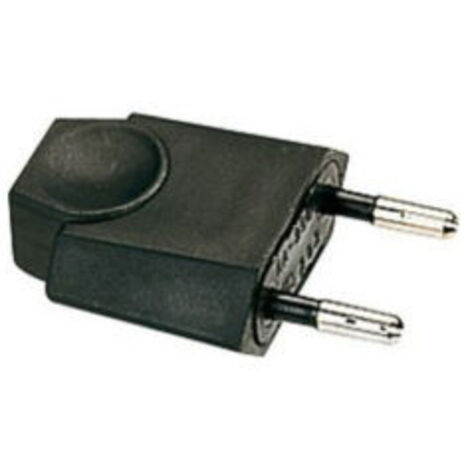 Fiche Male 6A 2P Noire - 020262 - Ebenoid (1/2)