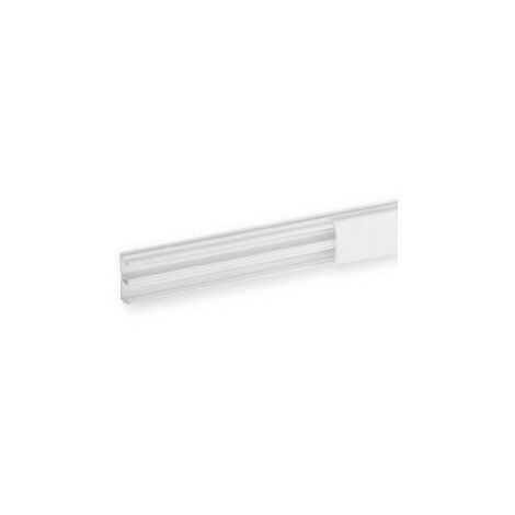 Moulures Optima TM en barre de 2m - 22 x 12,5mm - 2 compartiments