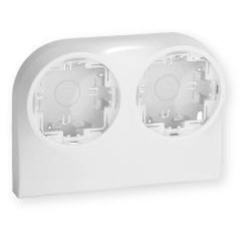 Boîtier double pour appareillage OptimaTM sur Optima TM 34x16 blanc IBOCCO B08856 (1/2)