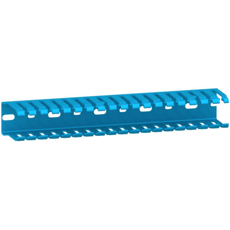Spacial Thalassa goulotte perforee sans couvercle 2m 55x60mm bleu SCHNEIDER AK2GA65 (1/4)