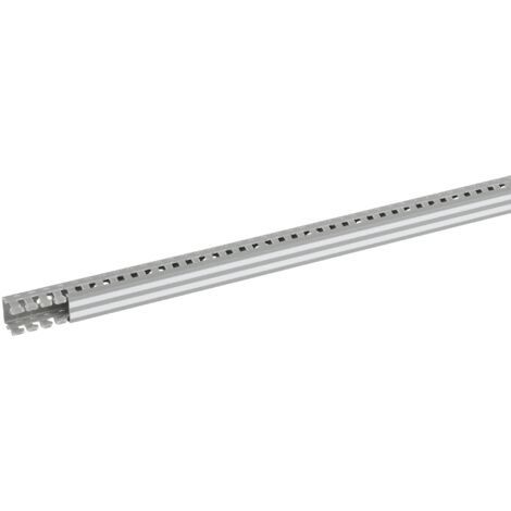 5 Goulottes électriques PVC 30x30 Mm - Lot De 5 De 2 M, Pour Câbles, Pré-percées, Résistantes