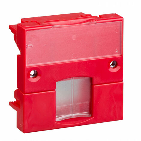 Infraplus-MP Support adaptable rouge 45x45 volet transparent SCHNEIDER VDI88114 (1/2)