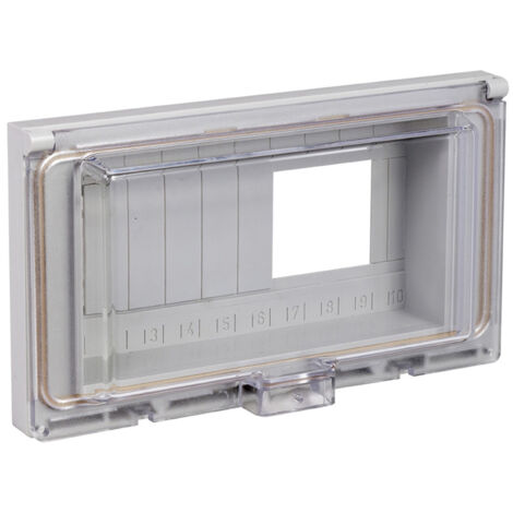 Prisma fenêtre à volet IP55 montage à travers porte 10 modules SCHNEIDER 14210 (1/2)